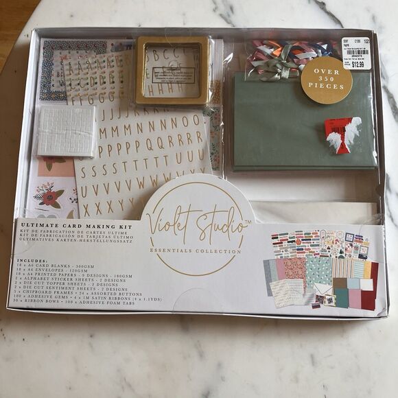 Violet Studio Essentials Collection Ultimate Card Making Kit Over 350 Pieces - Picture 1 of 10